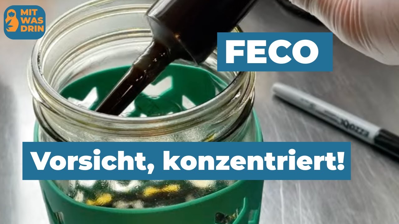 Von Weingeist zu FECO  - Mathe f&uuml;r starke Edibles