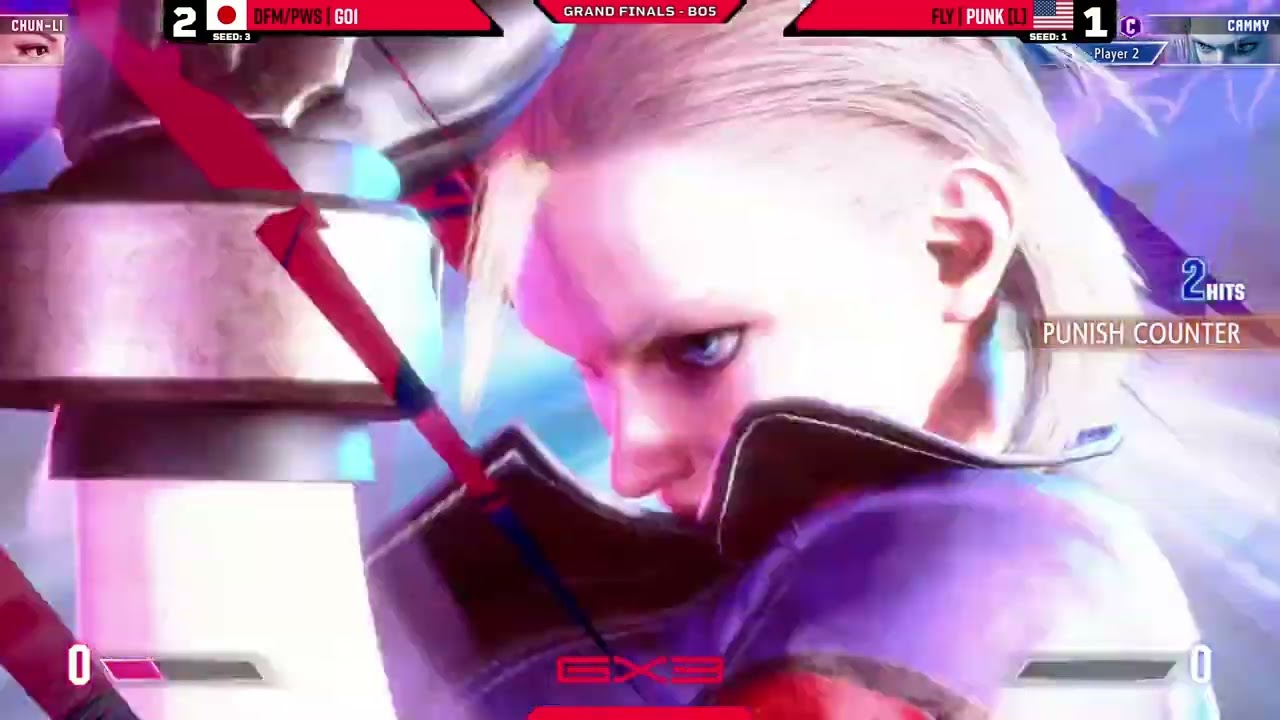 DFM/PWS | GO1 (Chun Li) vs FLY | Punk (Cammy) - Grand Final - SF6 | GX3