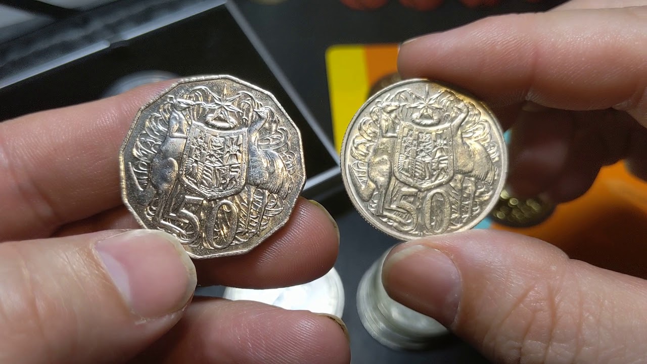 1966 Round 50 Cent Silver Coin