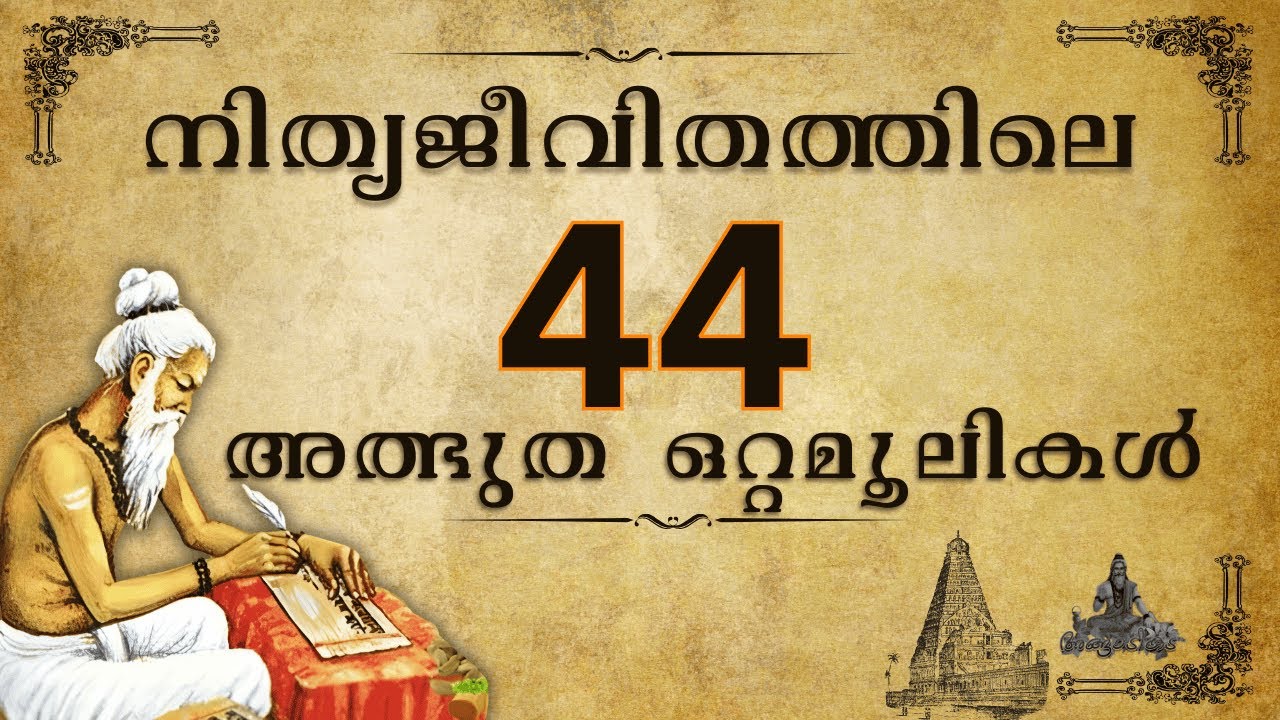 രോഗങ്ങളില്ലാത്ത ജീവിതത്തിന് 44 അത്ഭുത ഒറ്റമൂലികൾ | 44 Effective Ayurvedic Home Remedies in Malayalam