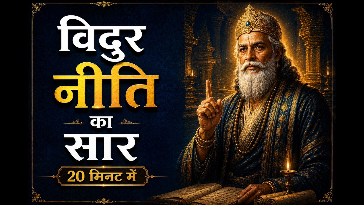VIDUR NITI IN HINDI | VIDUR NEETI KA PURA SAAR 20 MINUTE ME | VIDUR KE ANMOL VACHAN | Storyshala