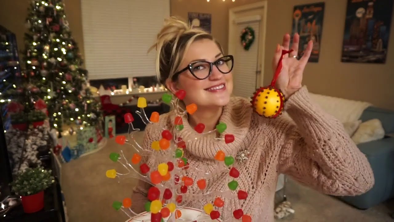 CHRISTMAS VLOG | MAKING POMANDERS & A GUMDROP TREE!