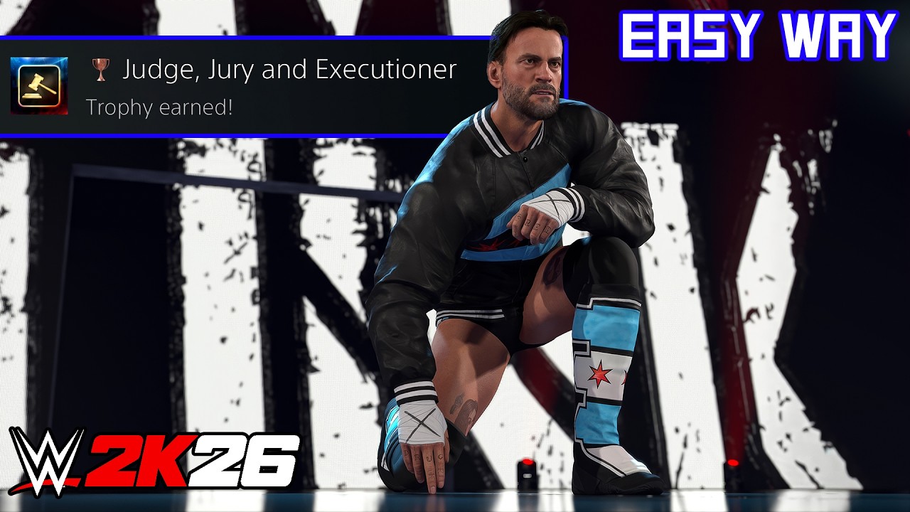 WWE 2K26 - Судья, присяжный и палач (Трофей/Достижение) | Easy Way