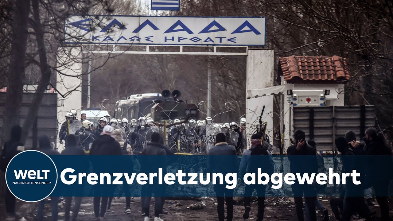 WELT THEMA: T&uuml;rkei &ouml;ffnet Grenzen - Recep Tayyip Erdogan bricht Fl&uuml;chtlingspakt