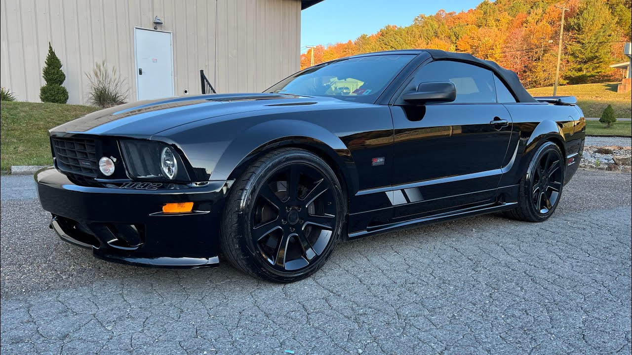 2006 Ford Mustang Saleen S281 Supercharged Triple Black