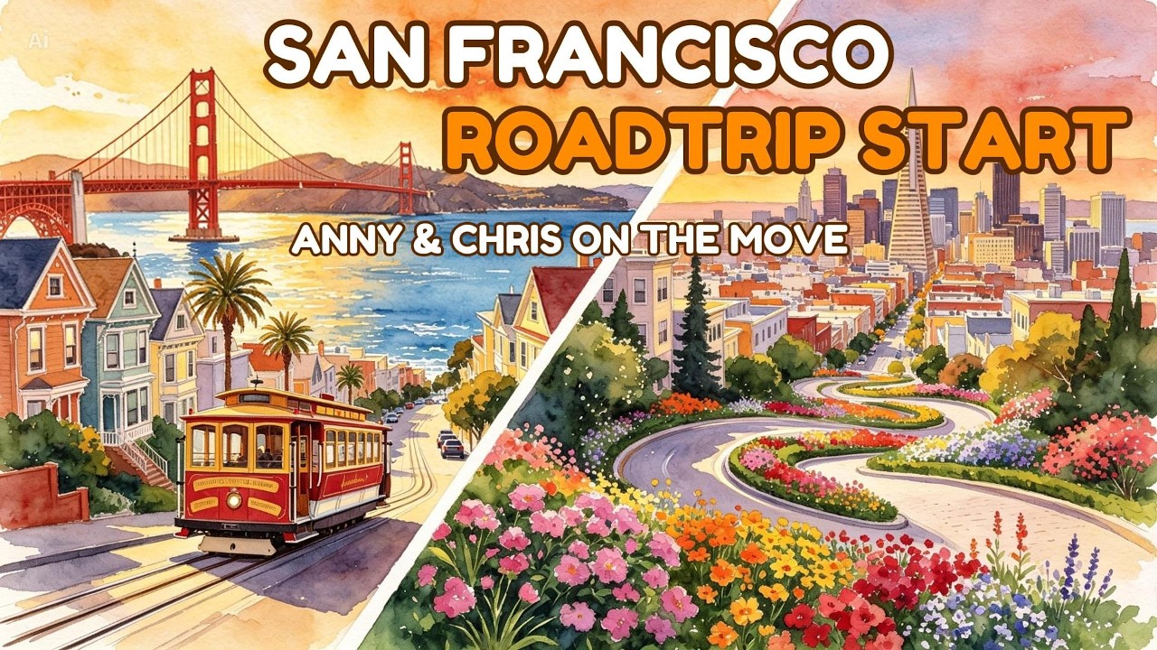 Roadtrip Mai 2024 San Francisco Roadtrip, USA Reisebericht, Westküste Folge 1