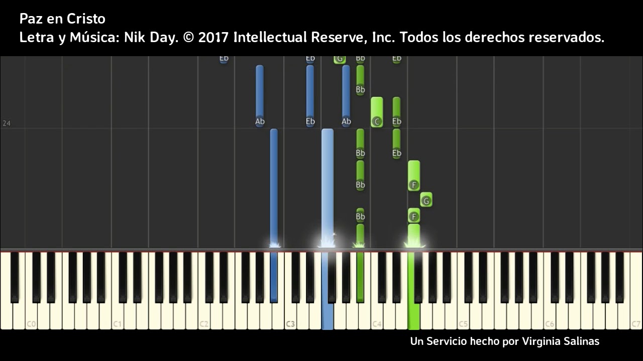 Peace in Christ / Paz en Cristo / LDS / SUD Piano Tutorial