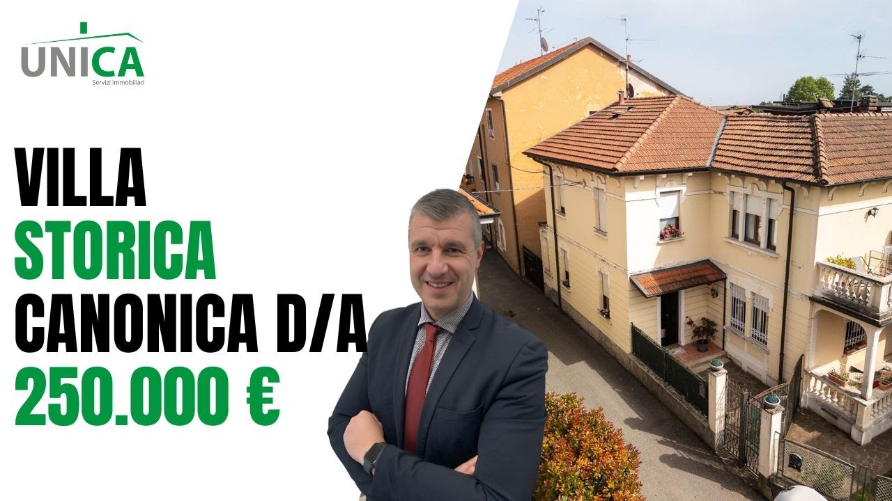 VILLA IN VENDITA CANONICA D'ADDA
