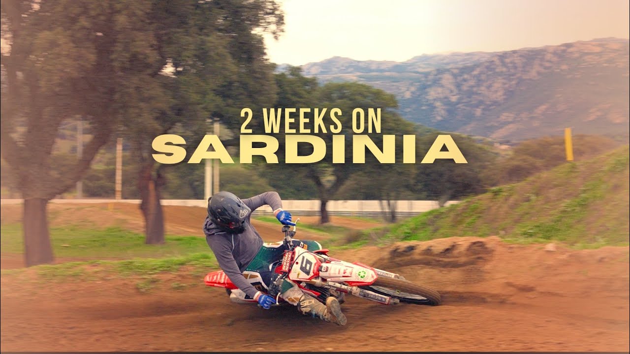 Motocrosstraining auf Sardinien