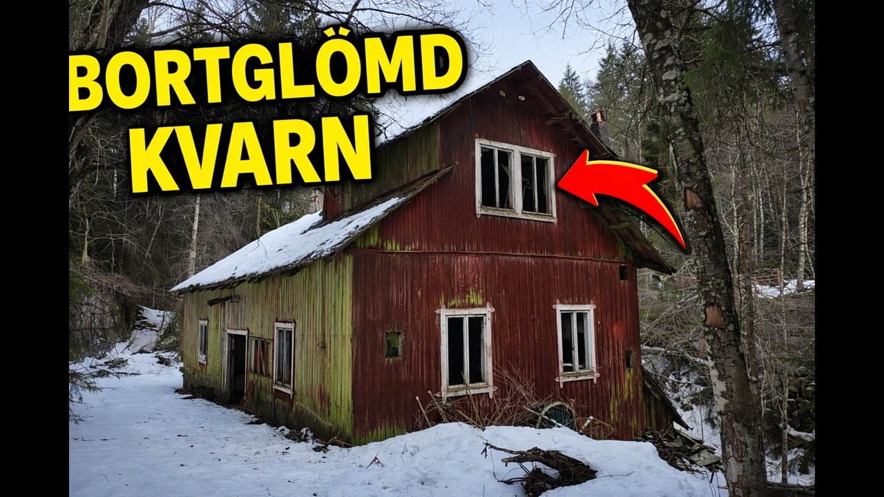 Jag hittade en bortglömd kvarn i skogen | Urbex Sverige