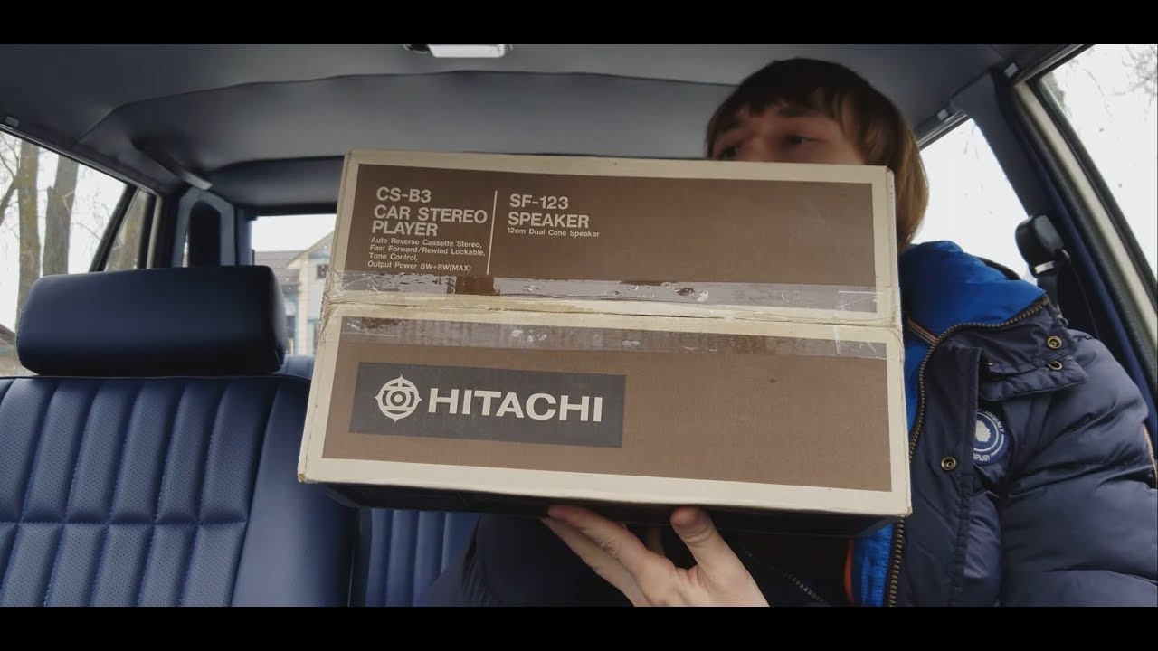 НОВАЯ АВТОМАГГИТОЛА ИЗ 80х HITACHI, LTD. Tokyo Japan