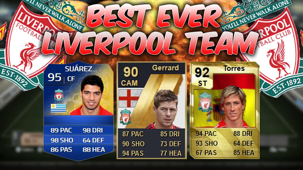 THE BEST EVER LIVERPOOL TEAM!! RETRO FIFA FLASHBACK!!
