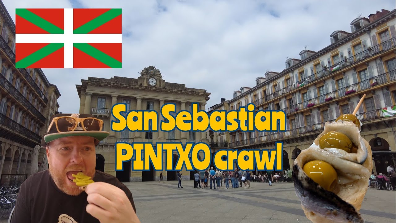 HOW TO LUNCH in san sebastian | pintxo tour of old town