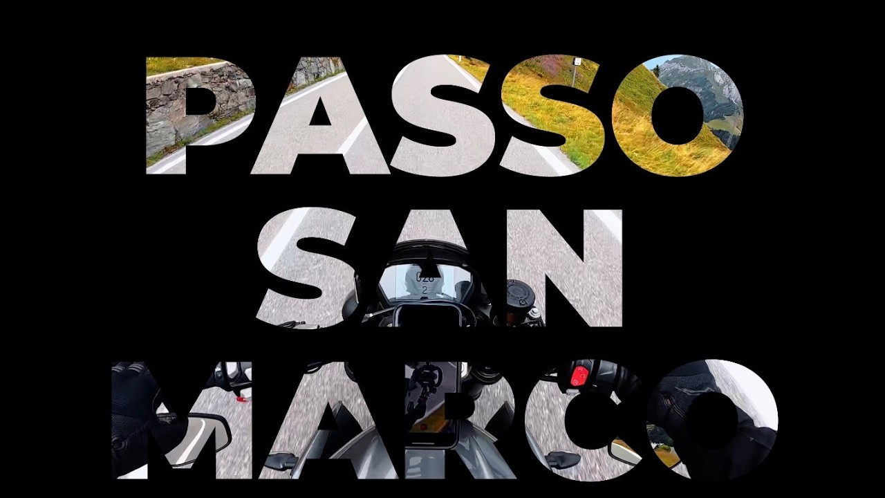 Triumph 765 RS Passo San Marco Italian Doloites July 2025