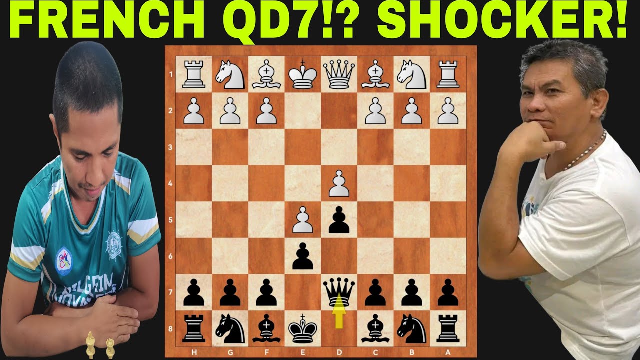 Amazing French Opening! | Renan Cantilado Versus Basilio Pandan Jr. | 3 plus 2 seconds increment