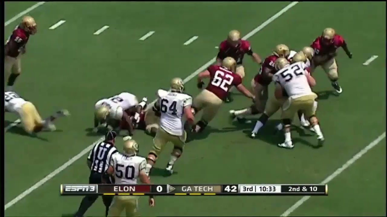 Georgia Tech Offense vs Elon 2013