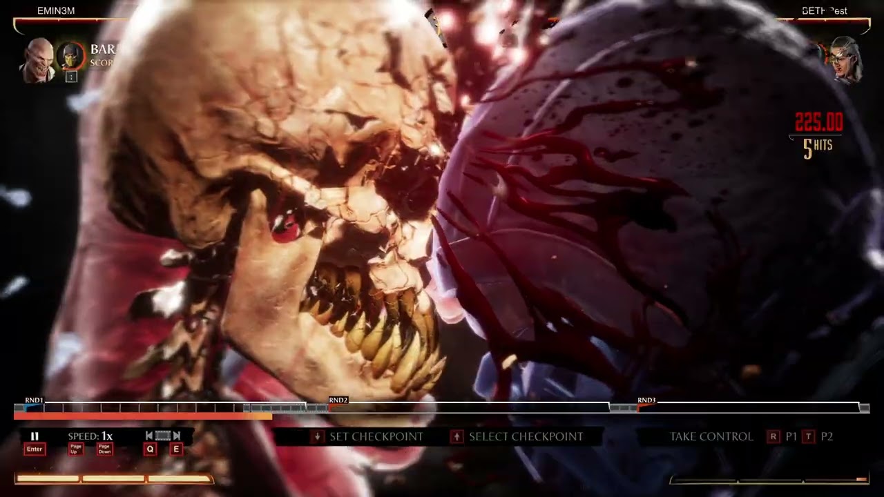 MK1 Online VS GOD Ranked Sindel again