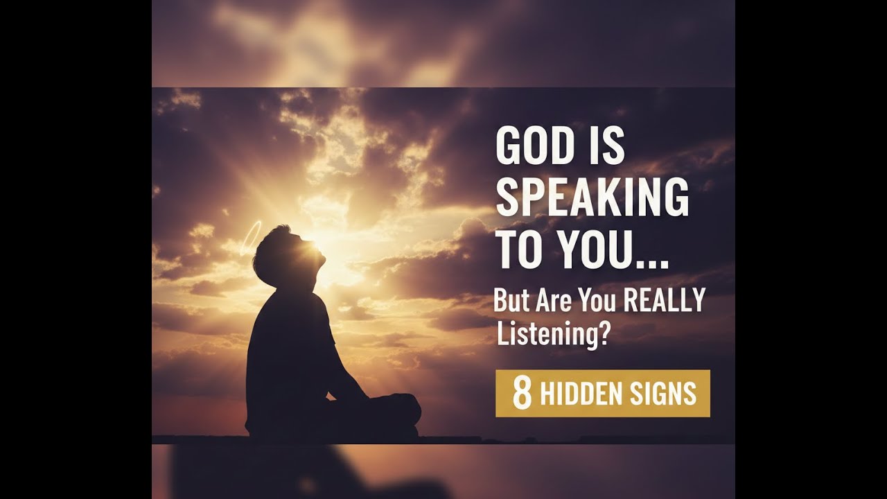 "God Is Speaking To You... But Are You REALLY Listening? (8 Hidden Signs)"