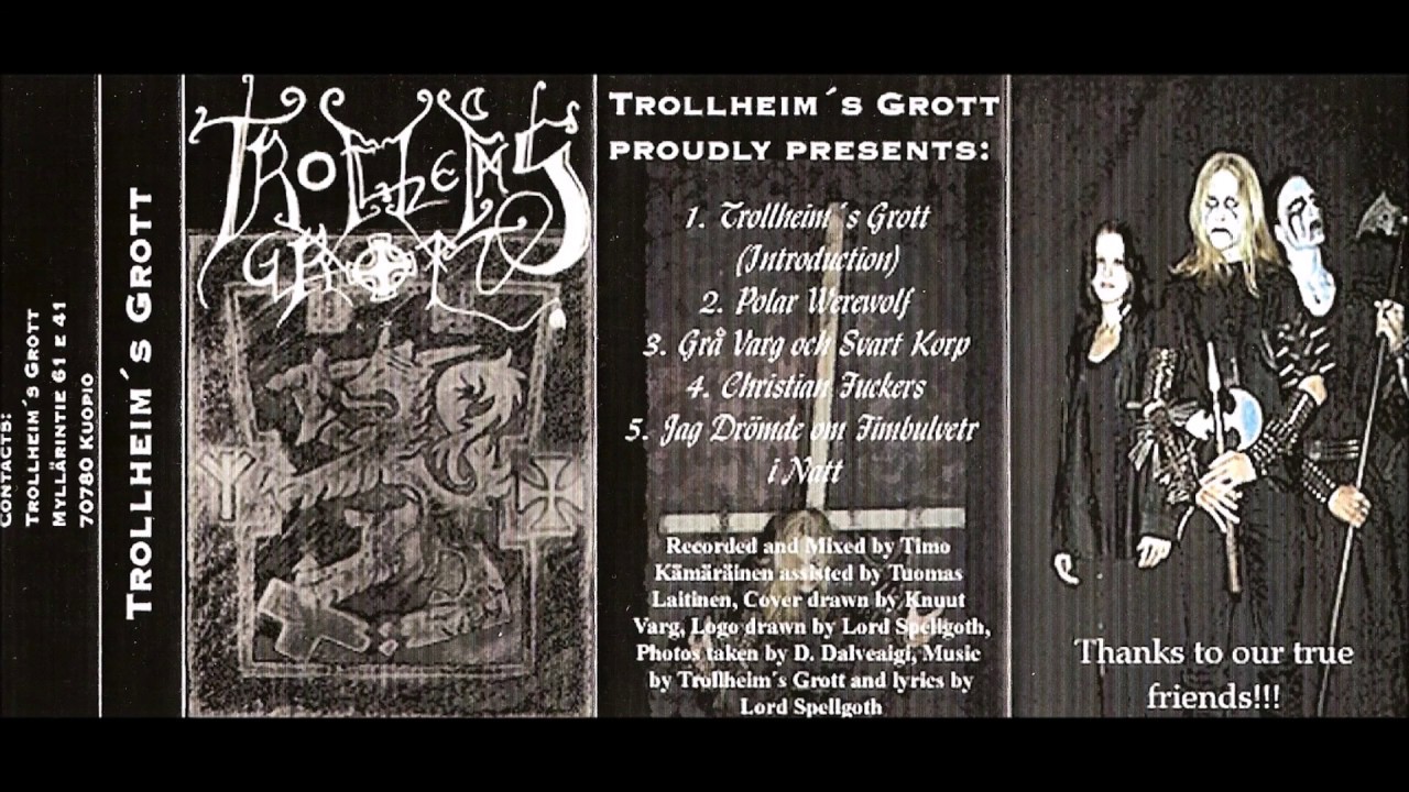 Trollheim's Grott [FIN] [Raw Black] 1998 - Demo 1998 (Full Demo)