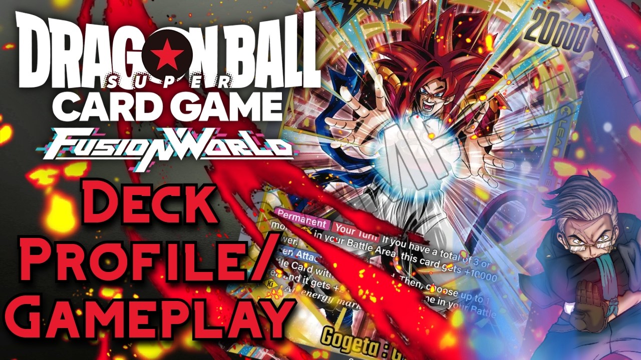 DBSCG Fusion World | Обзор колоды Gogeta GT: Король Ки!!