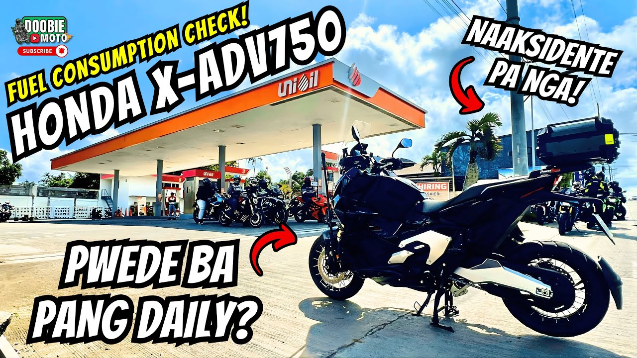 HONDA X-ADV750 pang Daily Ride? Fuel Consumption Test! Breakfast Ride to Balai Isabel | Motovlog