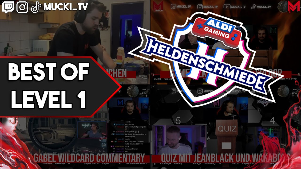 MUCKI_TV - Best of Heldenschmiede &ndash; ALDI Gaming Level 1