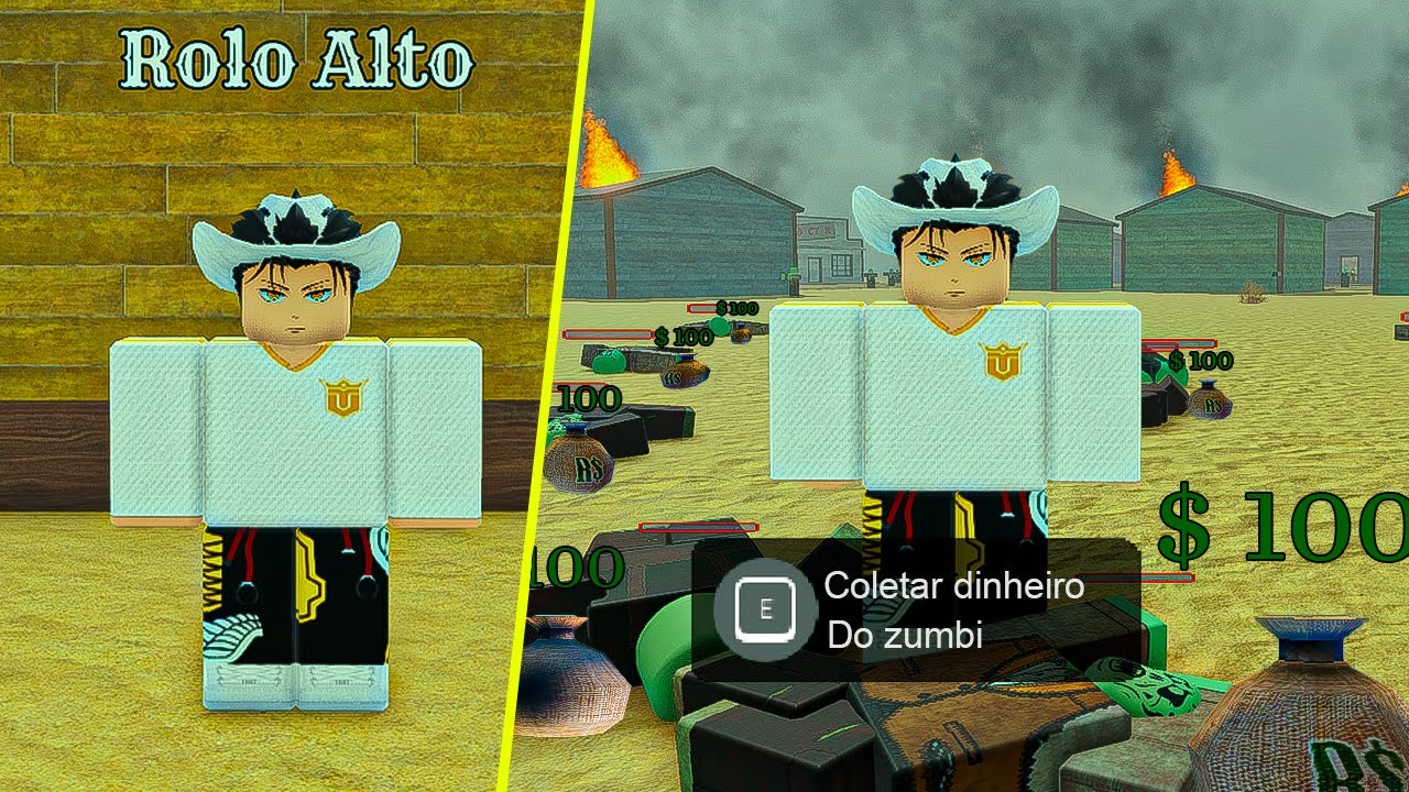 TESTEI a NOVA CLASSE ROLO ALTO no DEAD RAILS ROBLOX 💰🤑
