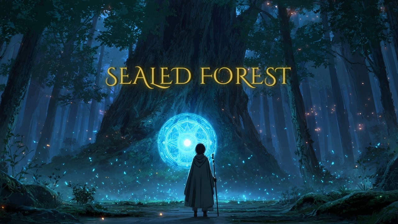 【ケルト音楽/Celtic Music】封印の森と青い蛍 - The Sealed Forest and Blue Fireflies（作業用・睡眠用・勉強用）