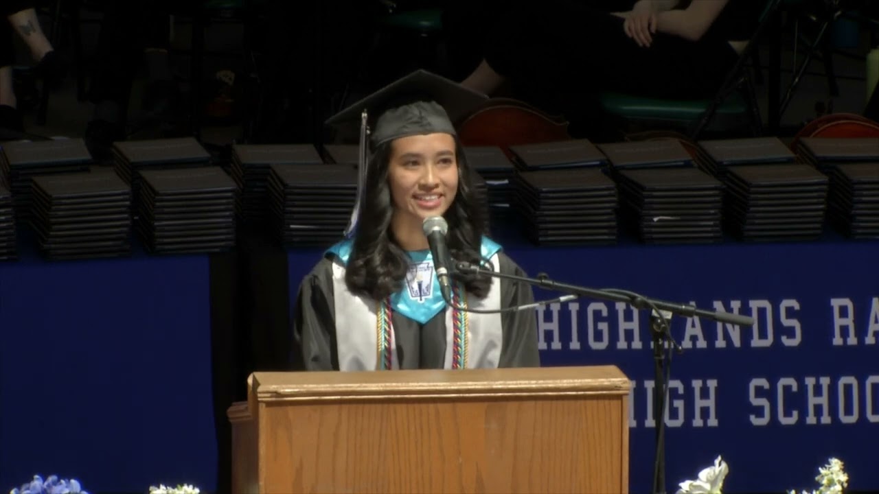 HIGHLANDS RANCH HIGH SCHOOL 2023 GRADUATION VALEDICTORIAN SPEECH