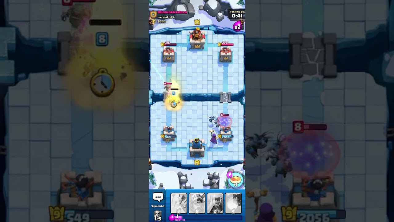 Subiendo en Clash royale