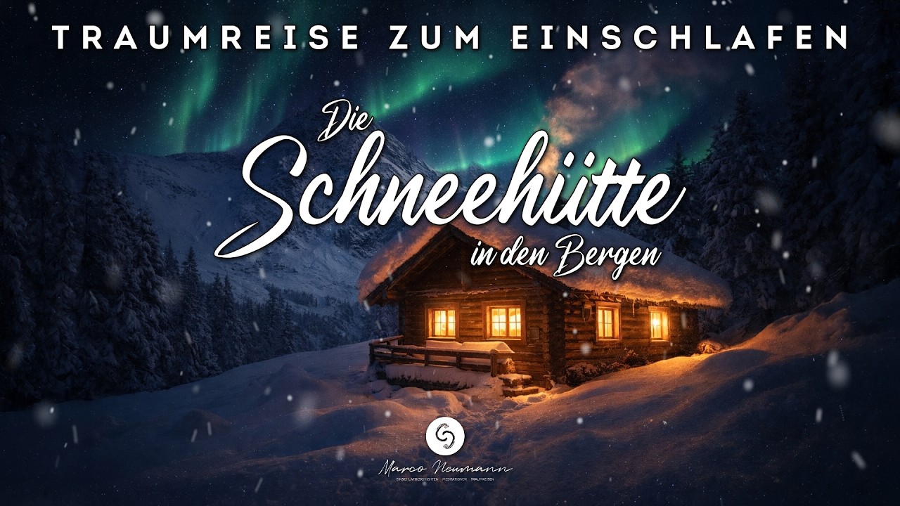 Schnell und entspannt einschlafen bei einer winterlichen Traumreise in den Bergen. WIRKT SOFORT!