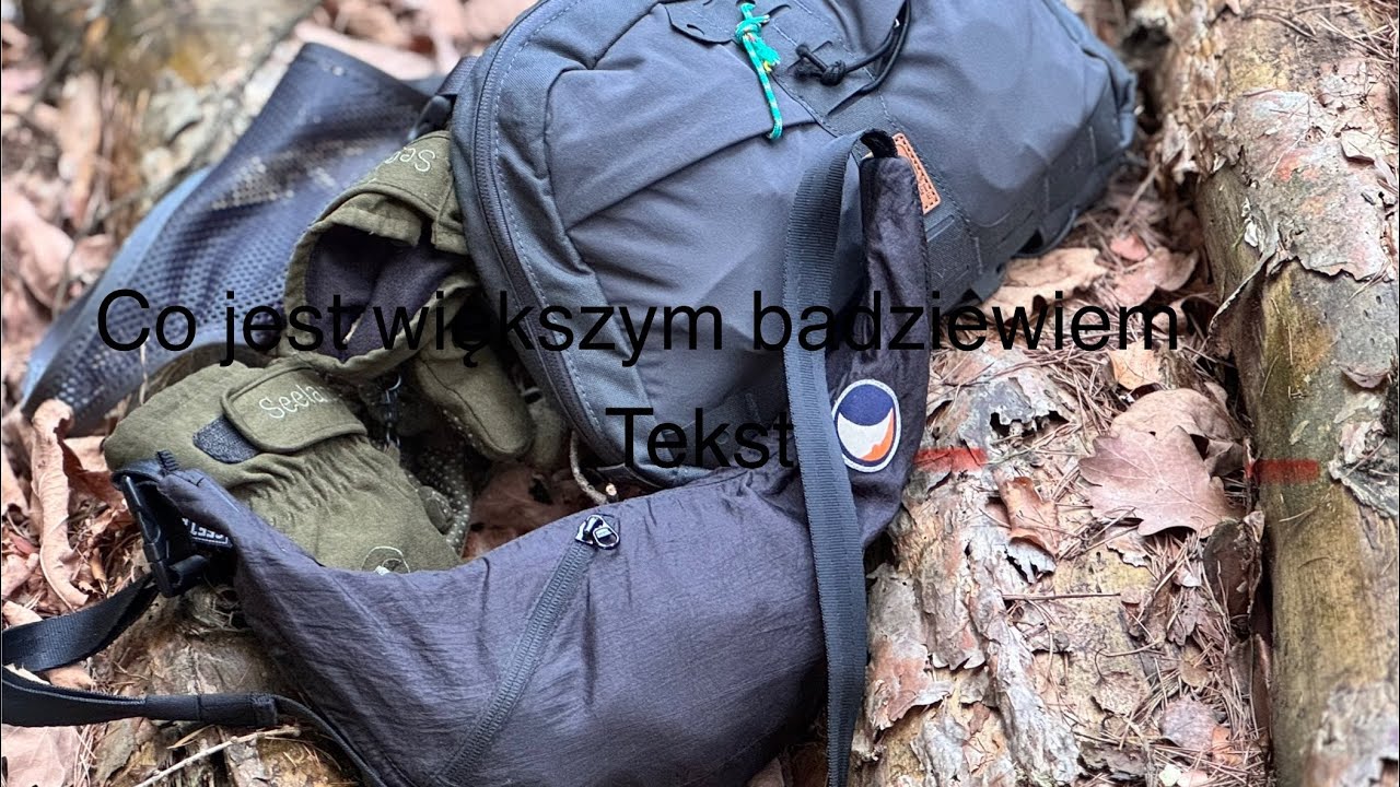 Helikon Tex Numbat vs Ticket to the moon Sling Bag. Zawartość oraz użytkowanie jako EDC i w terenie.
