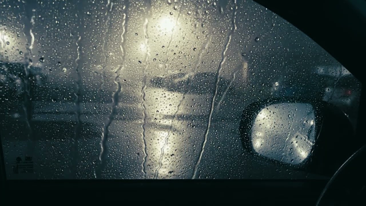 Background Rain Highway Drive Study Session 8 Hours Loop | Focus Work Ambience Windshield ASMR
