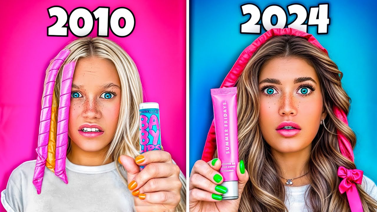 ViNTAGE vs NEW Beauty Products from Our CHiLDHOOD! *which is better?*