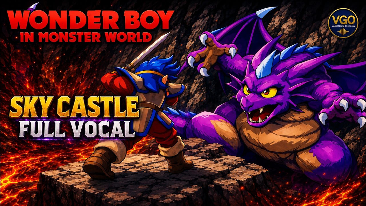 Sky Castle (Vocal Cover) / Wonder Boy in Monster World (Sega Megadrive)