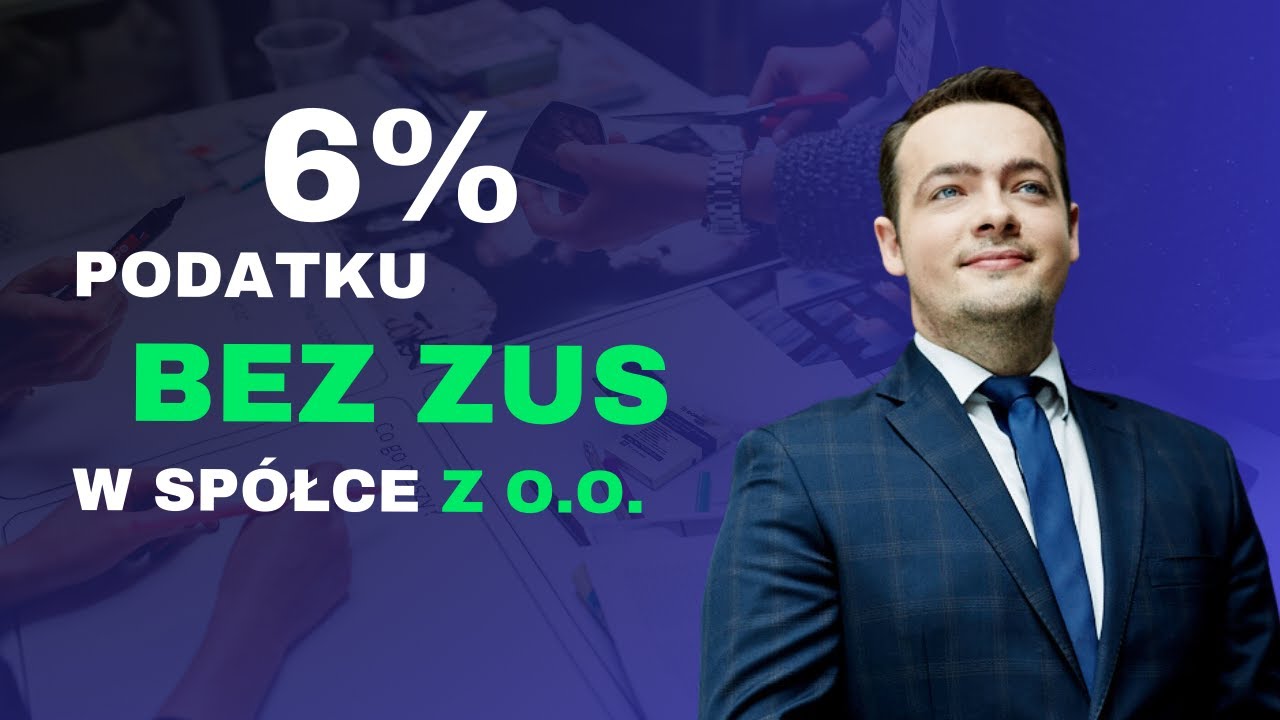 Brak ZUS-u i 6% podatku dla Ciebie i Twoich pracowników w spółce z o.o.  | Prawnik Wyjaśnia