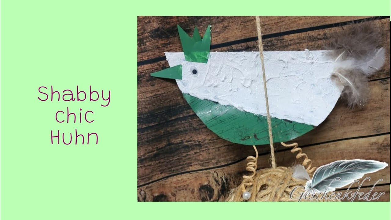 Курица в стиле «шебби-шик» с текстурной пастой | 1427. Креативная идея для самостоятельного творч...