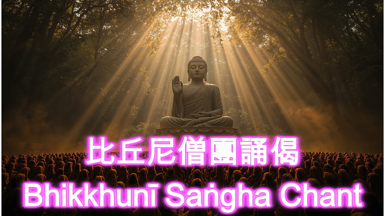 比丘尼僧團誦念 • 森林佛陀冥想循環 • Bhikkhuni Sangha Pali Chant (中英字幕)