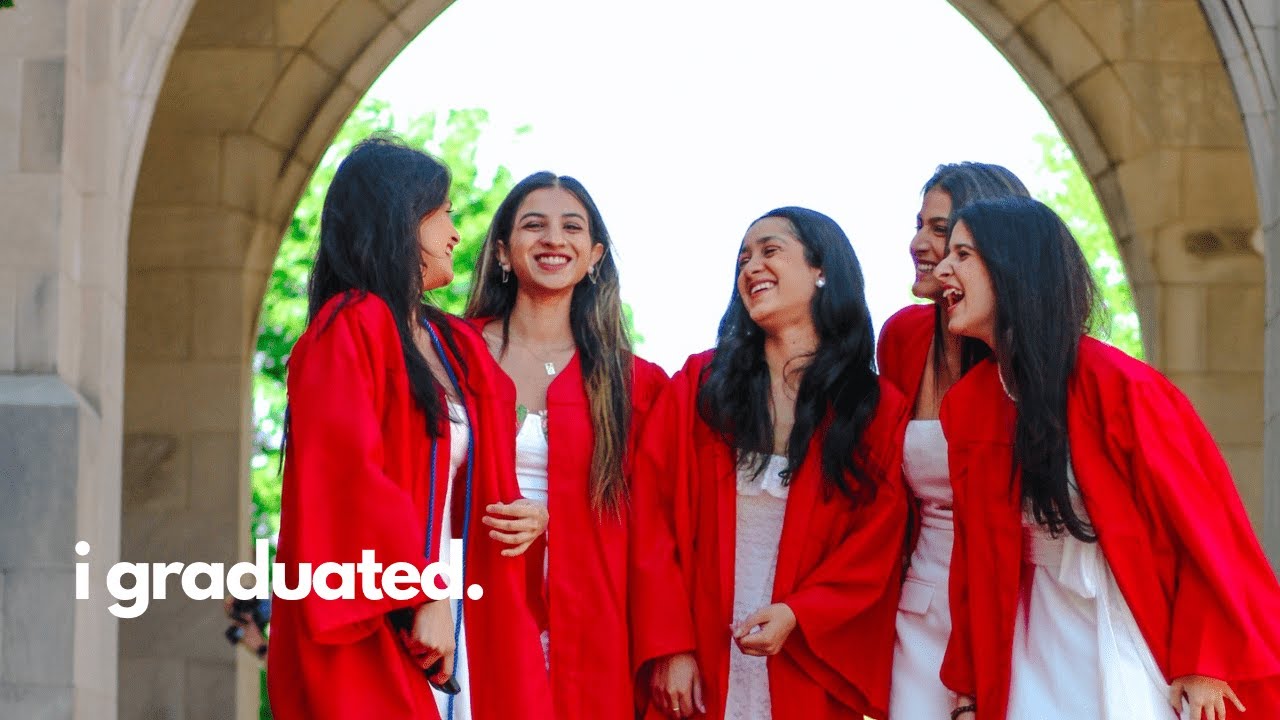 i graduated!!! (grwm + vlog)