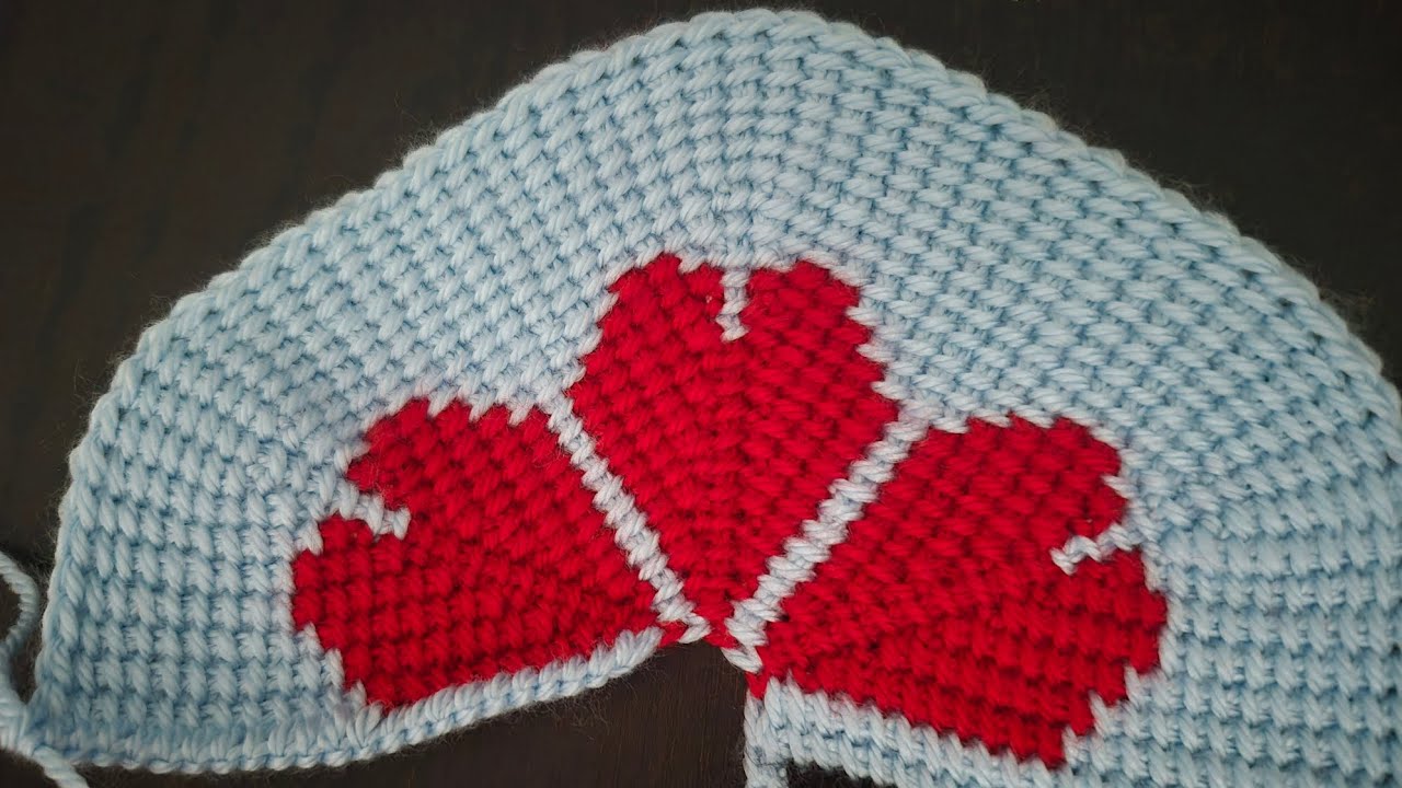 Tunus patik burun kısmı #tunusişiörgü #tunusişi #örgü #knitting #crochet 