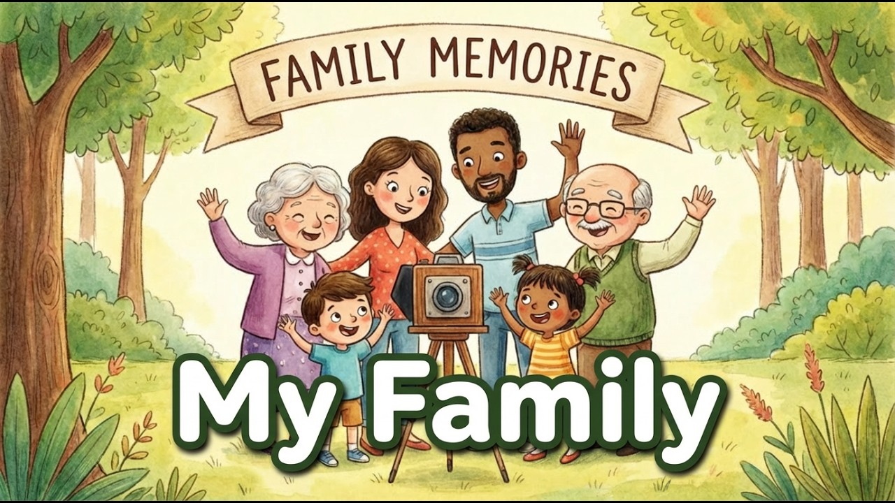 My Family Song 👨‍👩‍👧 I Love Mommy Daddy | CherryChoco | Kids Songs