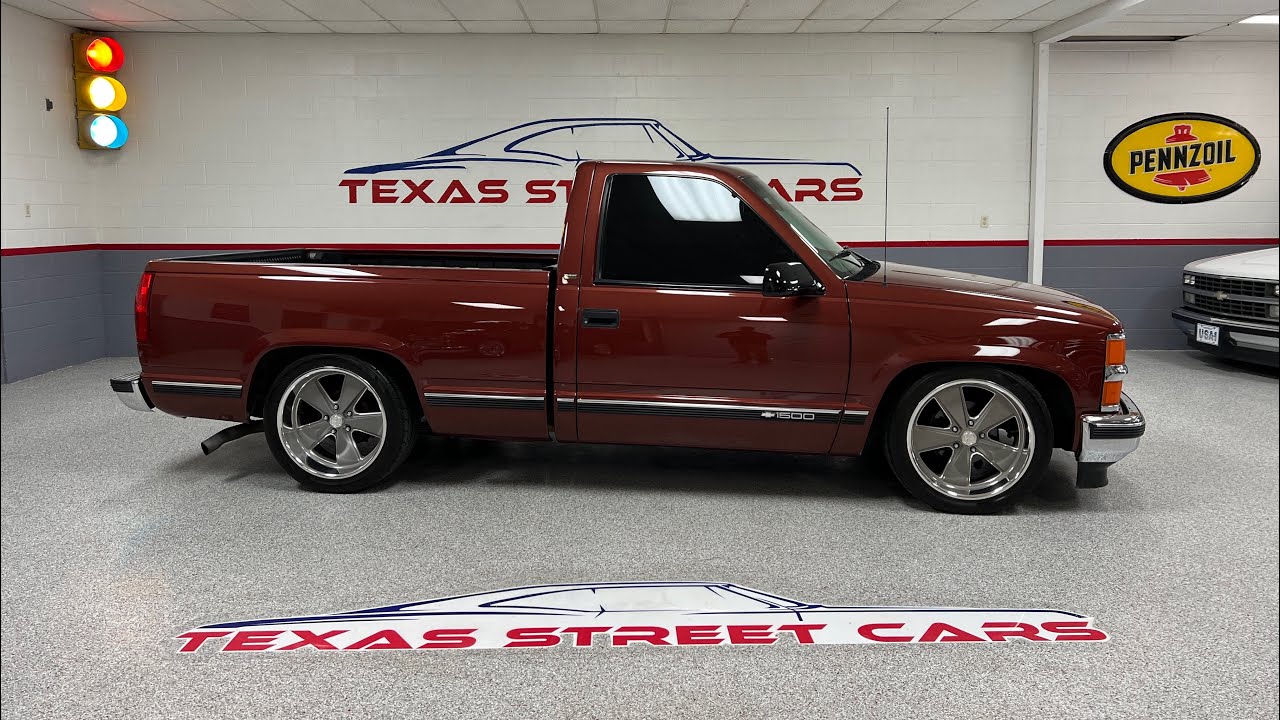 1998 Chevrolet C1500, OBS, Low Mile, lowered, 20” US Mags, Nittos, SOLD