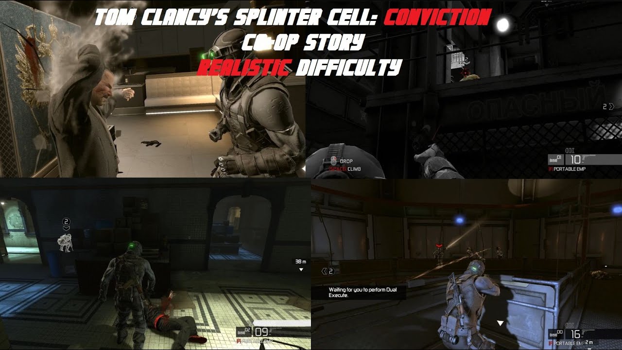 Tom Clancy’s Splinter Cell: Conviction coop story - Realistic - No Commentary