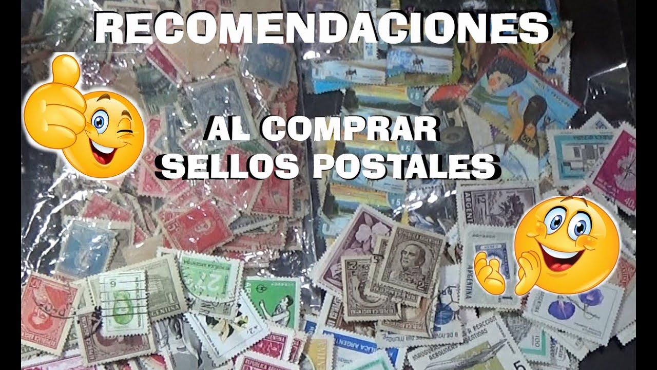 ¡¡¡ RECOMENDACIONES al comprar o recibir sellos postales regalados!!!