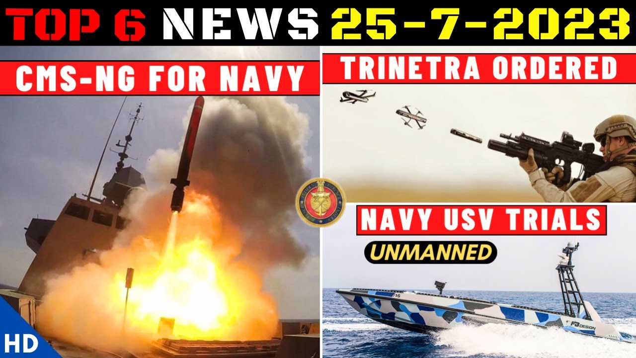 Indian Defence Updates : Army Orders Trinetra,Next Gen Warships,Navy USV Trials,C-295 New Warehouse