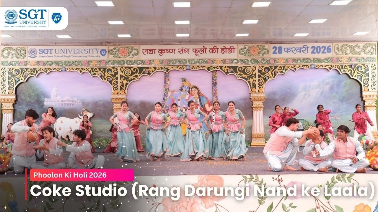 Coke Studio (Rang Darungi Nand ke Laala) | Phoolon Ki Holi 2026 | SGT University