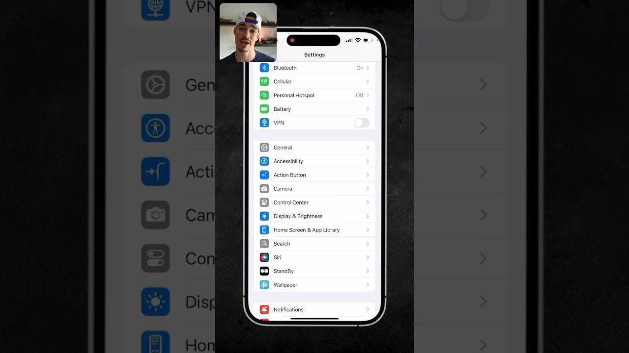 Секретная настройка для еще большего снижения яркости на iPhone📱 #iphonetips #iphone