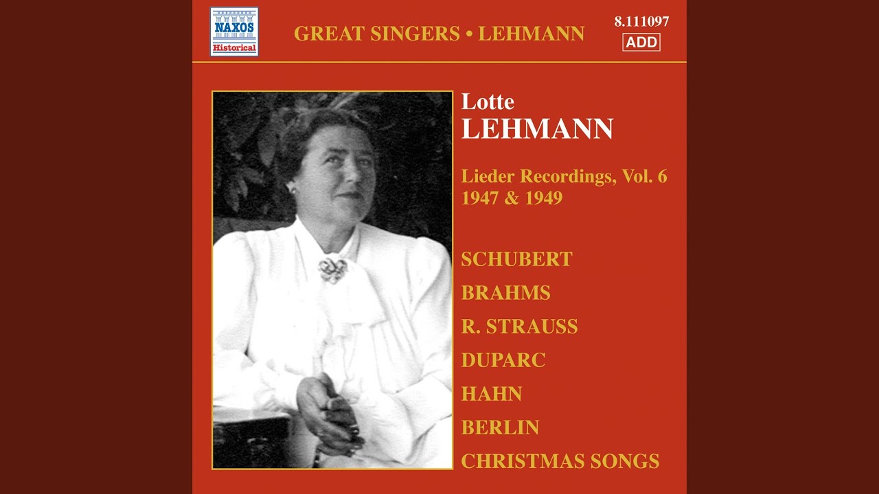 Nacht und Traume, Op. 43, No. 2, D. 827