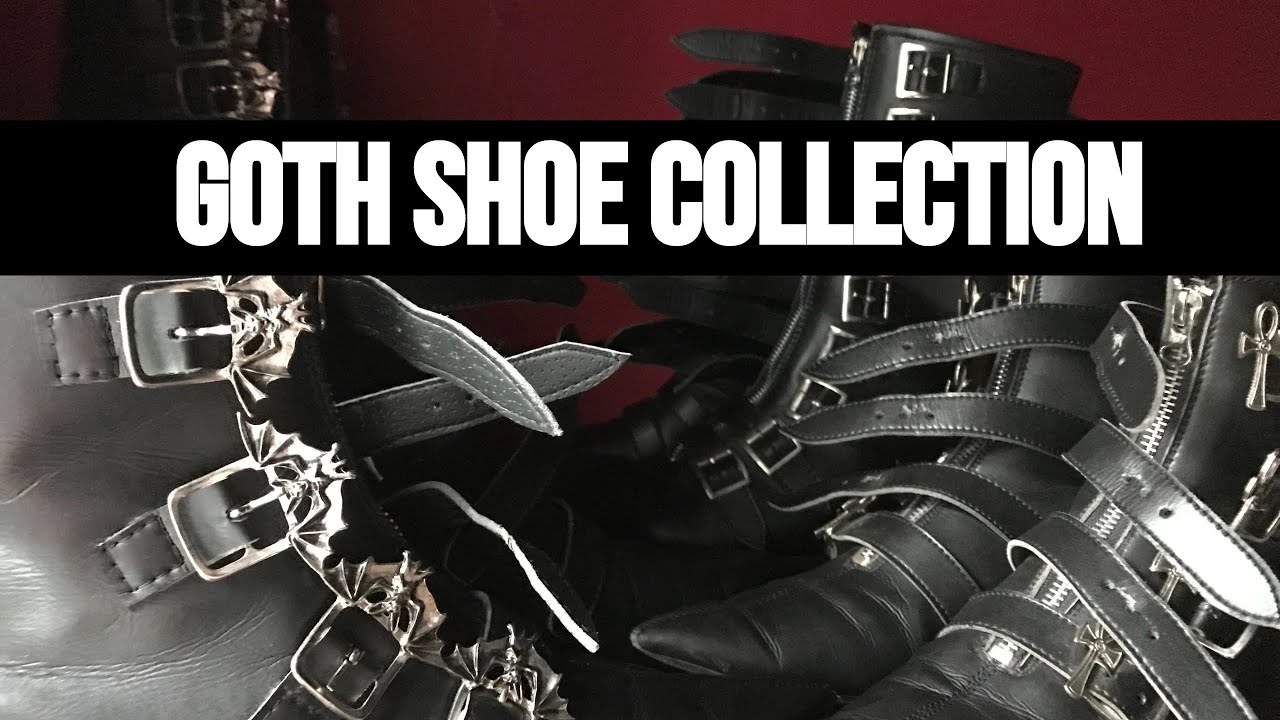 Goth shoe collection - featuring goth pike winklepickers