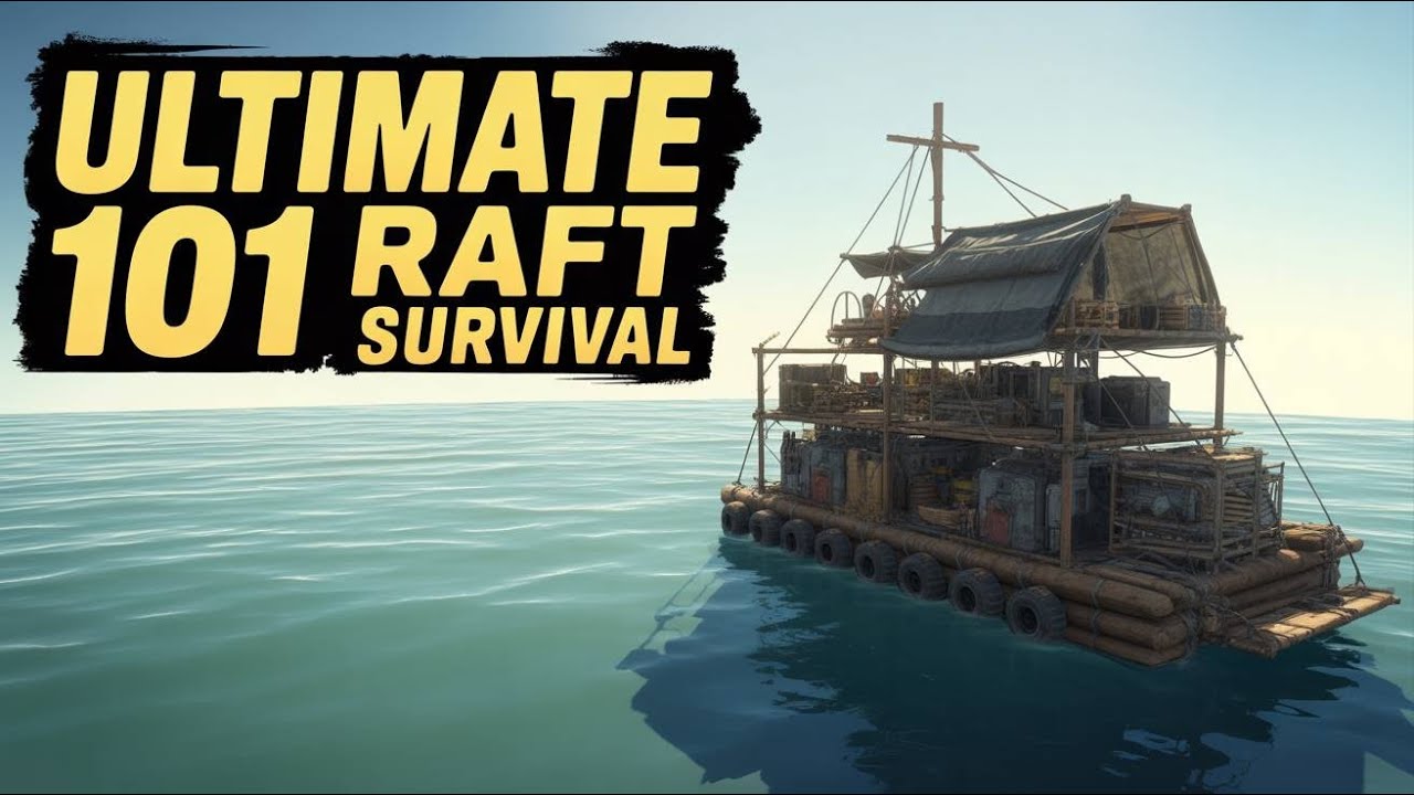 Can I Survive Roblox Raft 101? 😳 (Things Got Crazy)